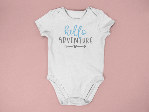 baby onesie mockup lying on a flat surface a15264 10