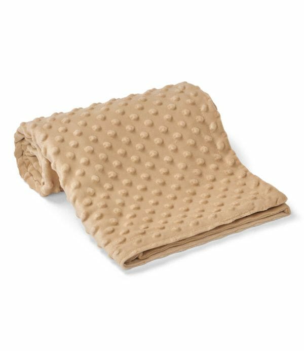 Personalised Embroidered Blanket – Camel Colour