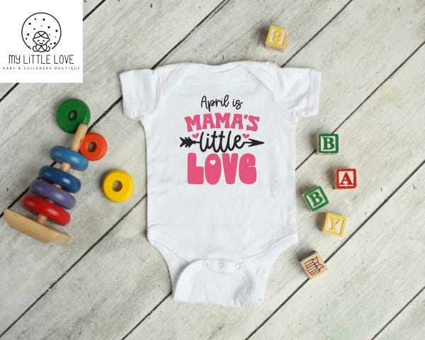 Valentines Baby Vest – Mamas Little Love
