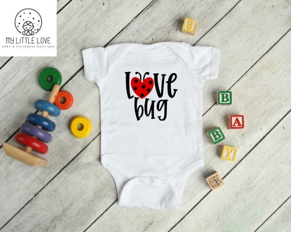 Valentines Baby Vest – Love Bug